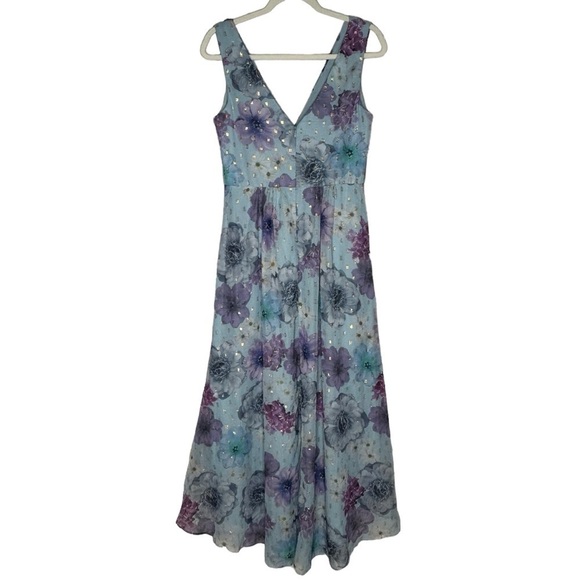 Jessica Howard Petites Floral Maxi Fit & Flare Dress - Picture 5 of 15